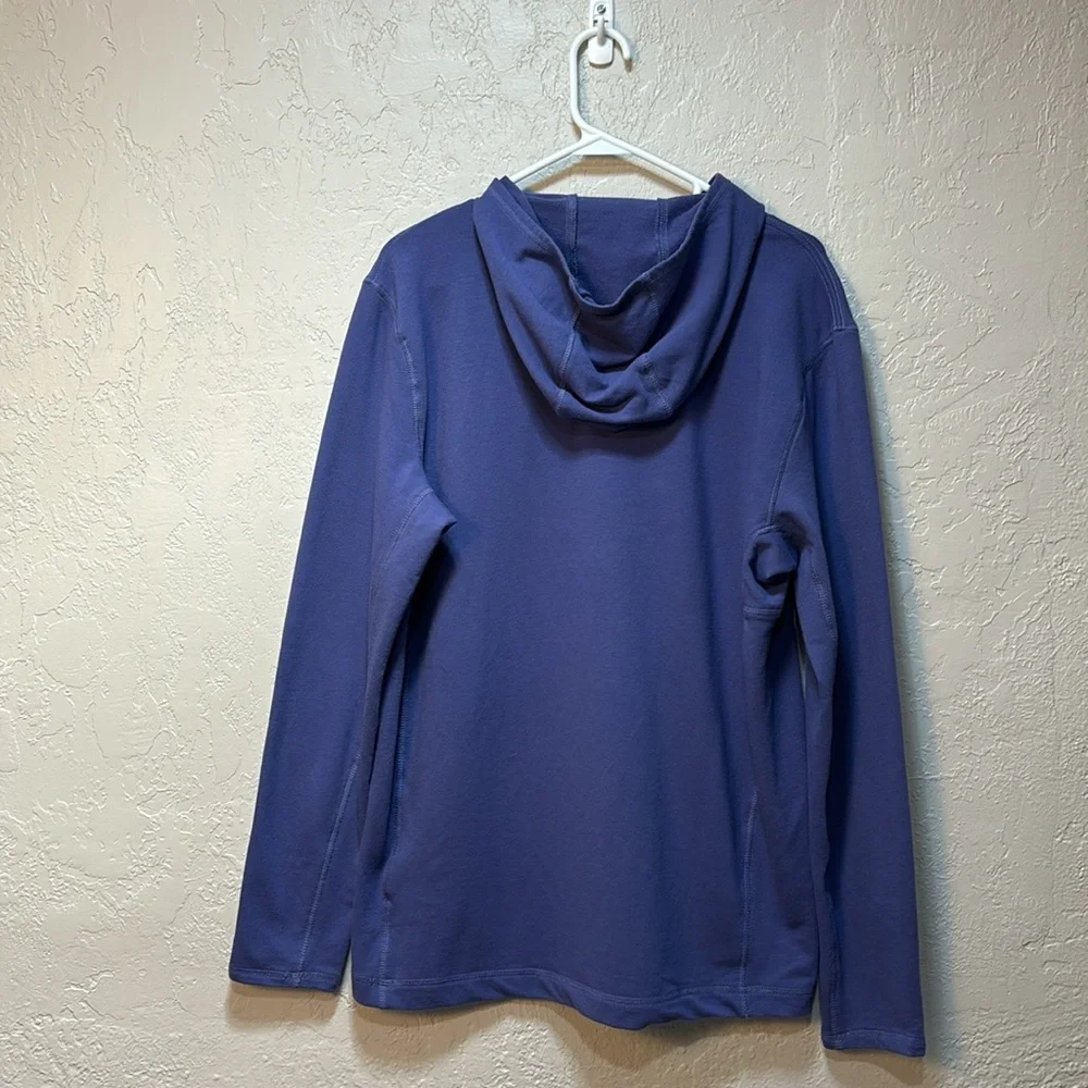 The North Face Blue Purple Slim Fit Hoodie Size L